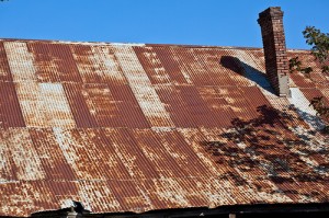 roof damage due to rust